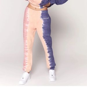 Spiritual Gangster Sz. S Laguna Sweatpants Tie Dye